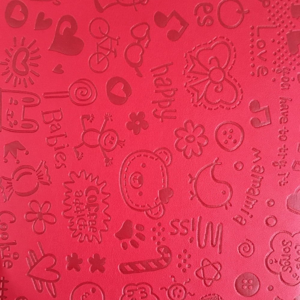 Kawaii red cartoon iPad 1 case - Picture 7 of 7